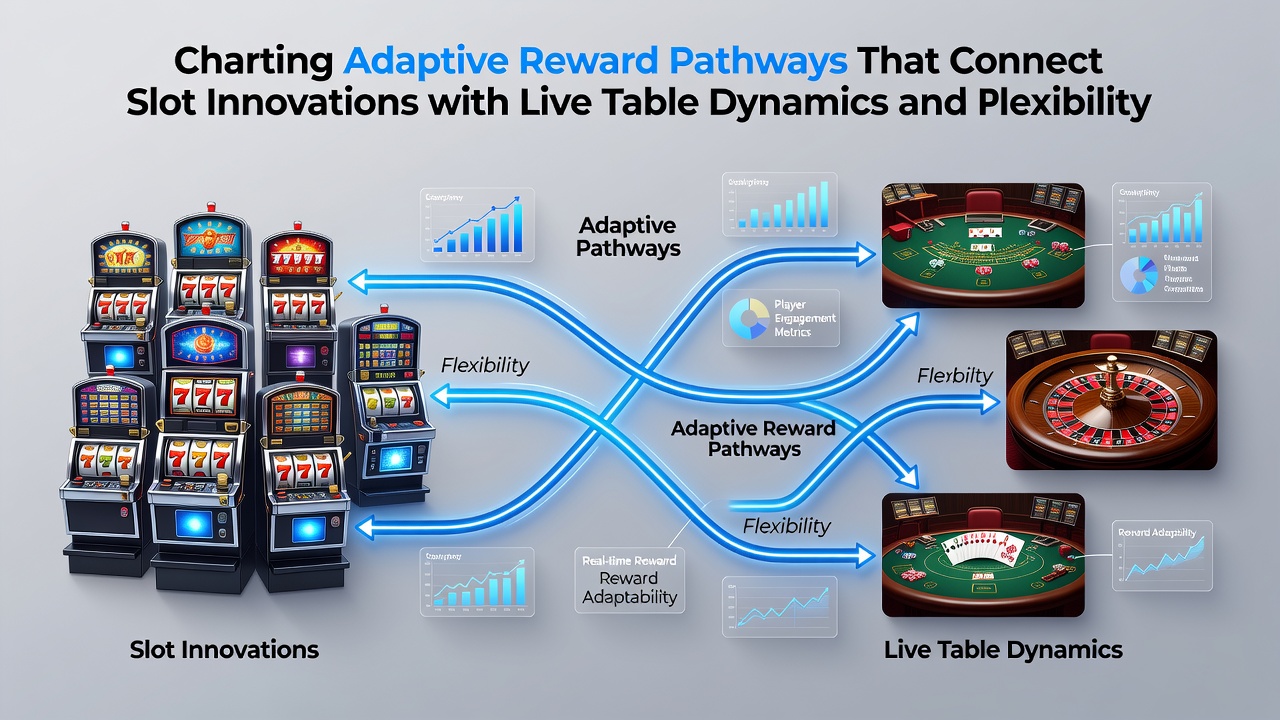 Detaillierte Darstellung adaptiver Belohnungspfade zwischen mobilen Slots, Live-Tischen und Transaktionssystemen