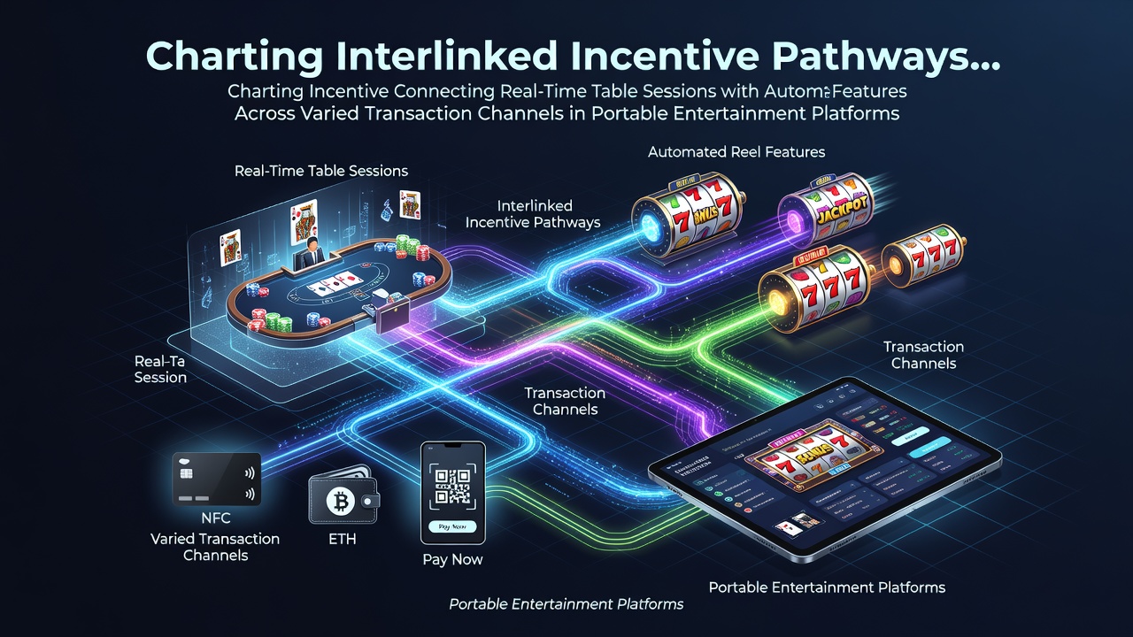 Darstellung vernetzter Anreizsysteme in mobilen Gaming-Plattformen mit Fokus auf Tischspiele und Automaten-Features