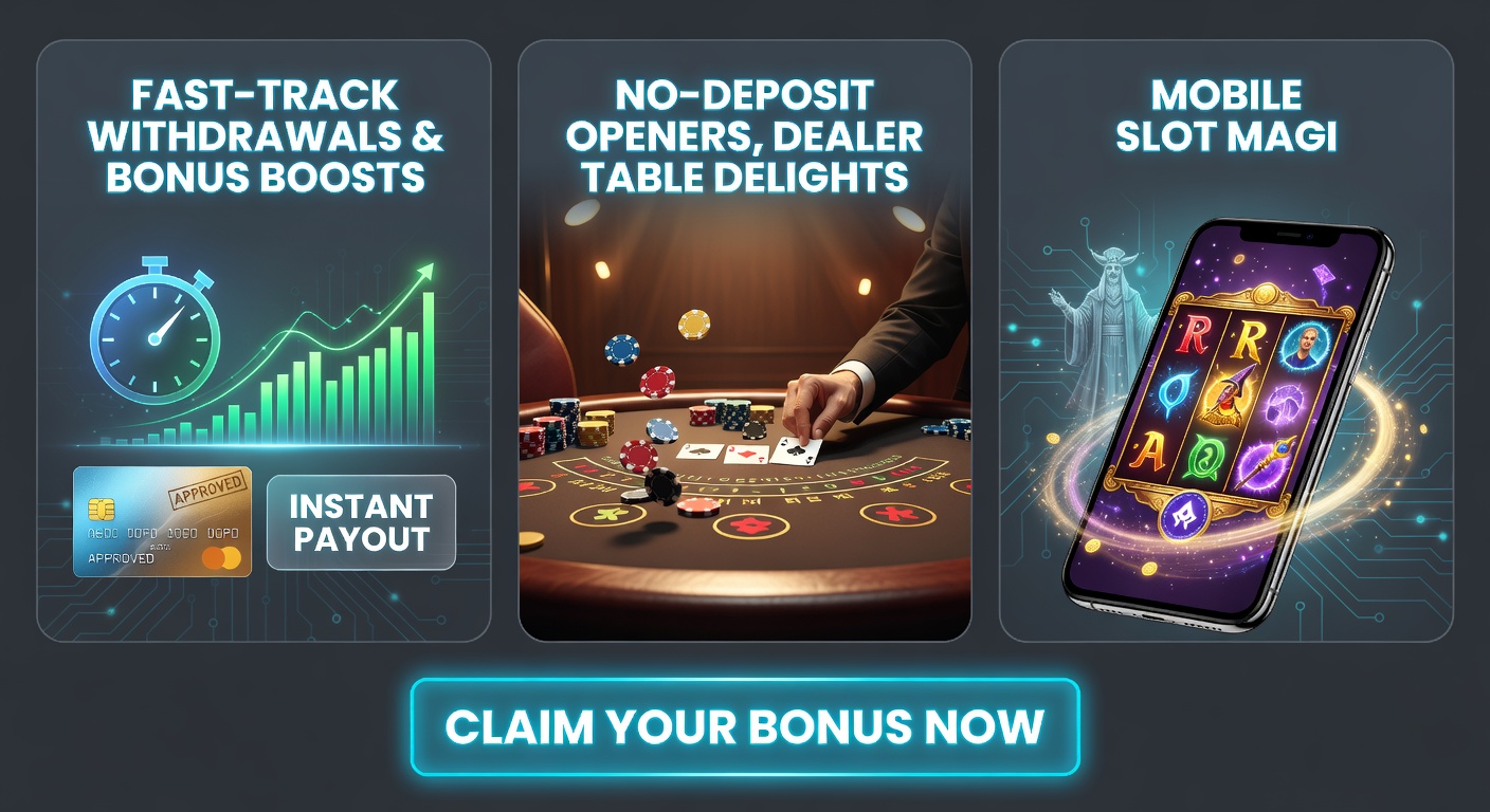 Live-Dealer-Tisch mit Roulette und Blackjack in Aktion, umgeben von Bonus-Symbolen und mobilen Geräten