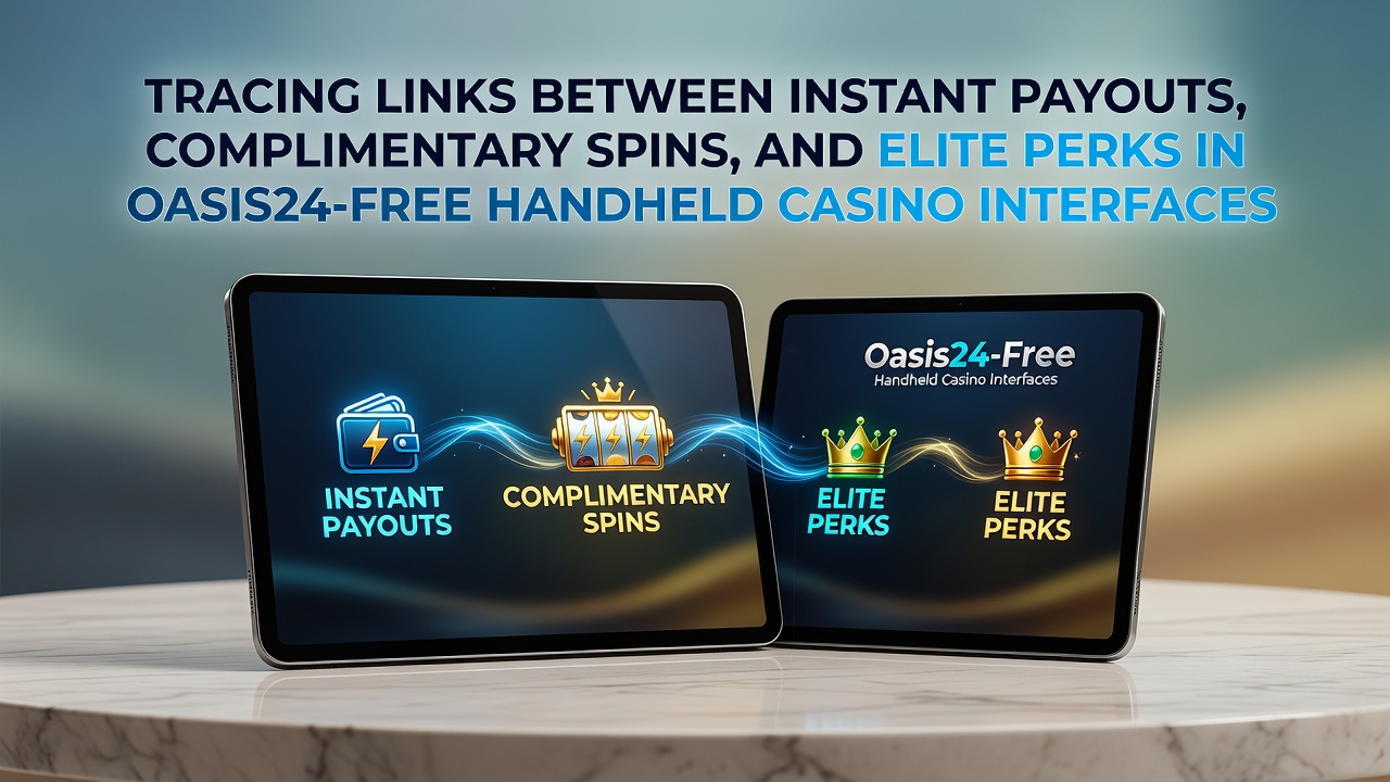 Mobile casino app interface displaying instant payout options alongside complimentary spins and loyalty perks on a handheld device